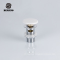 Bath Tub Pop up Chrome Plated Sink Pipe Ceramic Plug 1"1/2 Drainer for Basin Bathroom Drains Water Drain Bathtub 78mm